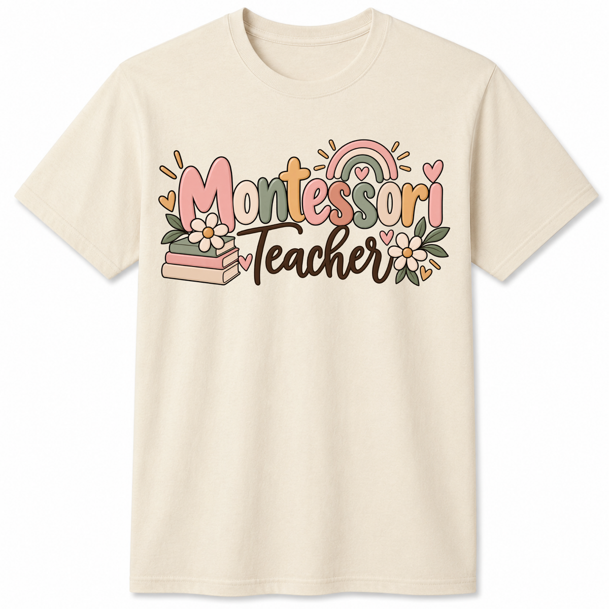 Montessori graphic t-shirt