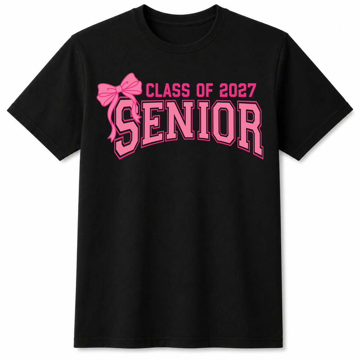 Senior 2027 graphic t-shirt