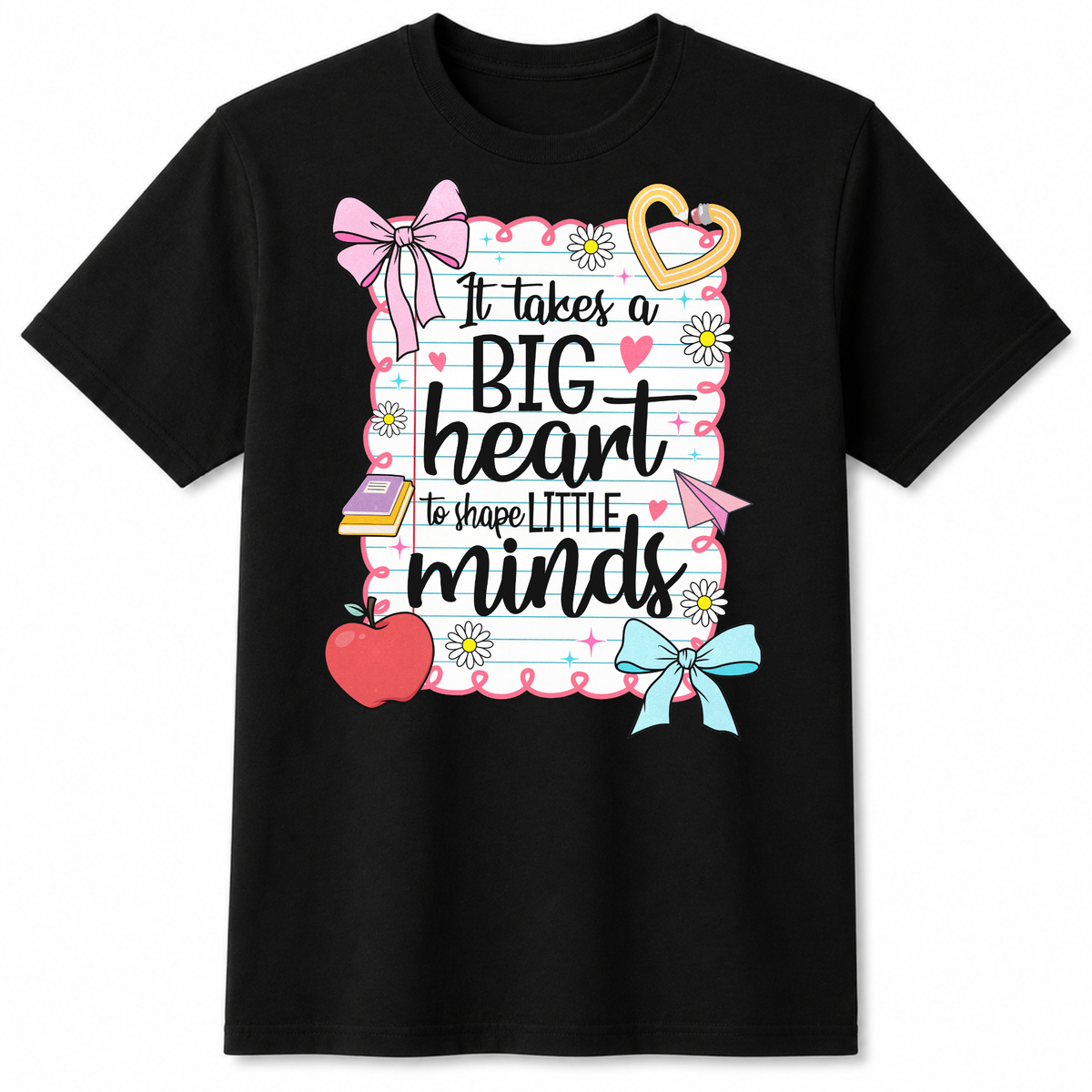 Big heart graphic t-shirt