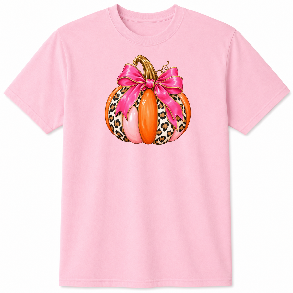 Bow Pumpkin graphic t-shirt