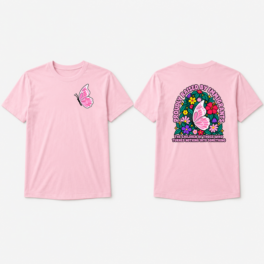 Butterfly shirt graphic t-shirt