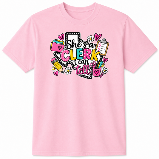 Clerk graphic t-shirt