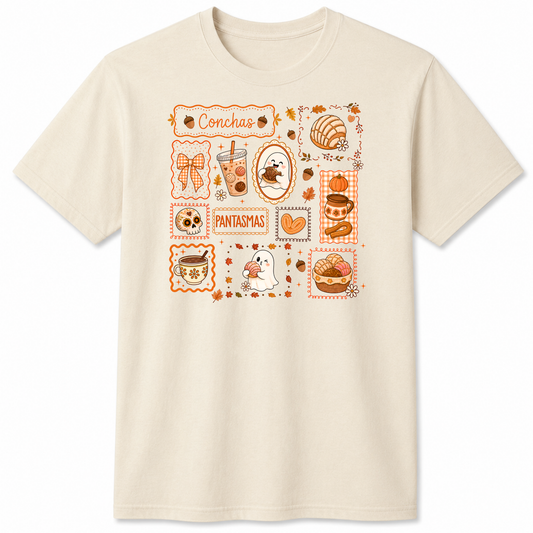 Fall Conchas graphic t-shirt
