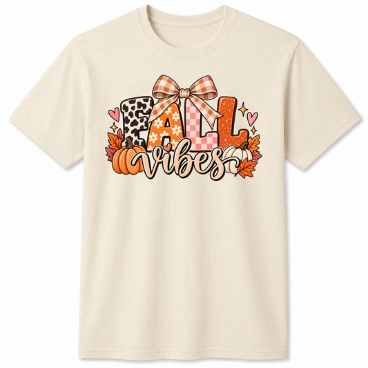 Fall Vibes graphic t-shirt