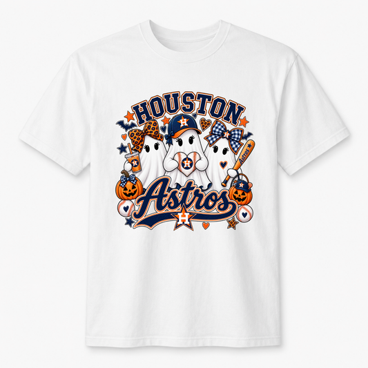 Ghost Astros graphic t-shirt