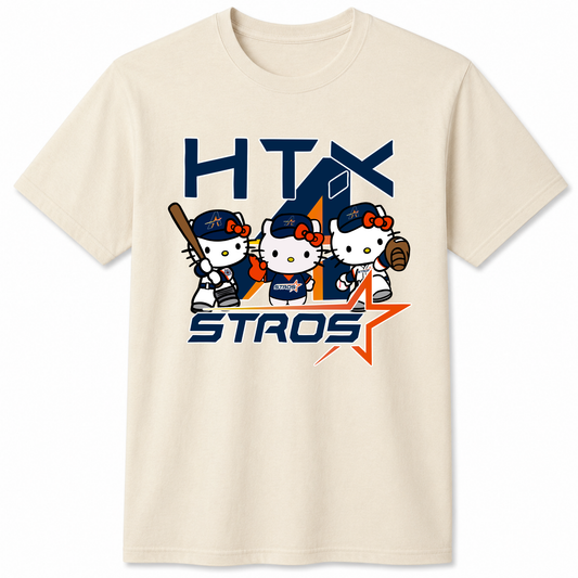 HTX Astros Blue graphic t-shirt