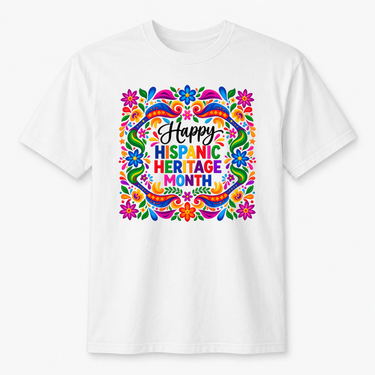 Hispanic Heritage graphic t-shirt