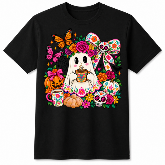 Mexican Ghost graphic t-shirt