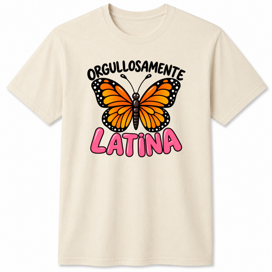 Proudly Latina graphic t-shirt