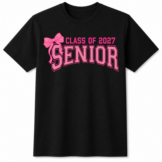 Senior 2027 graphic t-shirt