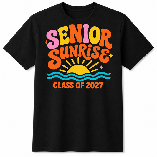 Senior Sunrise graphic t-shirt