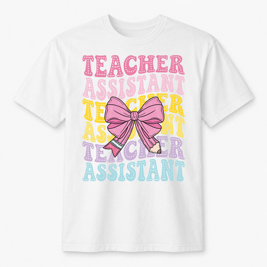 Teacher Assistant graphic t-shirt